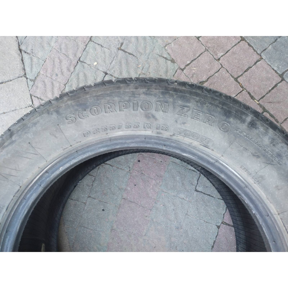 Автошини Pirelli  255/55 R18  109H 7мм  Літо Б/У