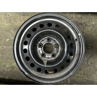 Диск Стальний Mercedes - Benz  R15 6.0j PCD5*112 ET37 DIA66.6 (чорний)|202400002|