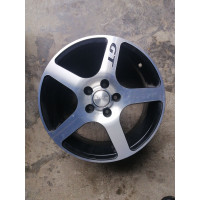 Диск литий Skoda Omega R15 6.5j PCD5*100 ET45 DIA67.1 (сірий)||